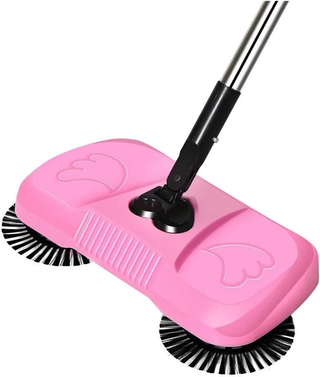 جاروبرقی هوشمند CBWCCY، جاروی اتوماتیک، ابزار تمیز کننده بدون نیاز به خم شدن، اختراع جارو، ربات نظافت (صورتی)