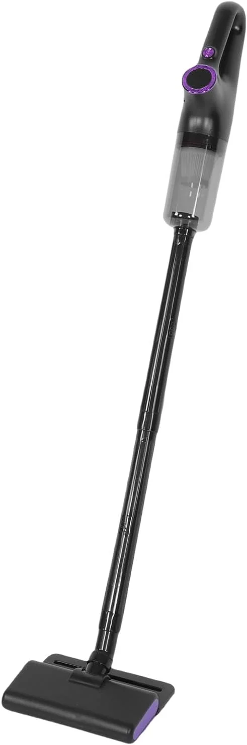 جاروبرقی شارژی Zerodis با قدرت مکش 15kPA، جاروبرقی دستی و عصایی با قابلیت مکش قوی و یکپارچه برای سطوح سخت، پله ها، کاشی و سرامیک، بدون سیم