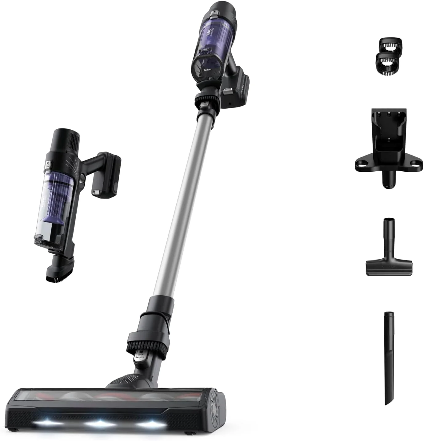 جاروبرقی عصایی تفال | X-PERT 7.60 | جاروبرقی شارژی 140 وات | قدرتمند | فوق سبک | باتری بادوام | TY6A35HO