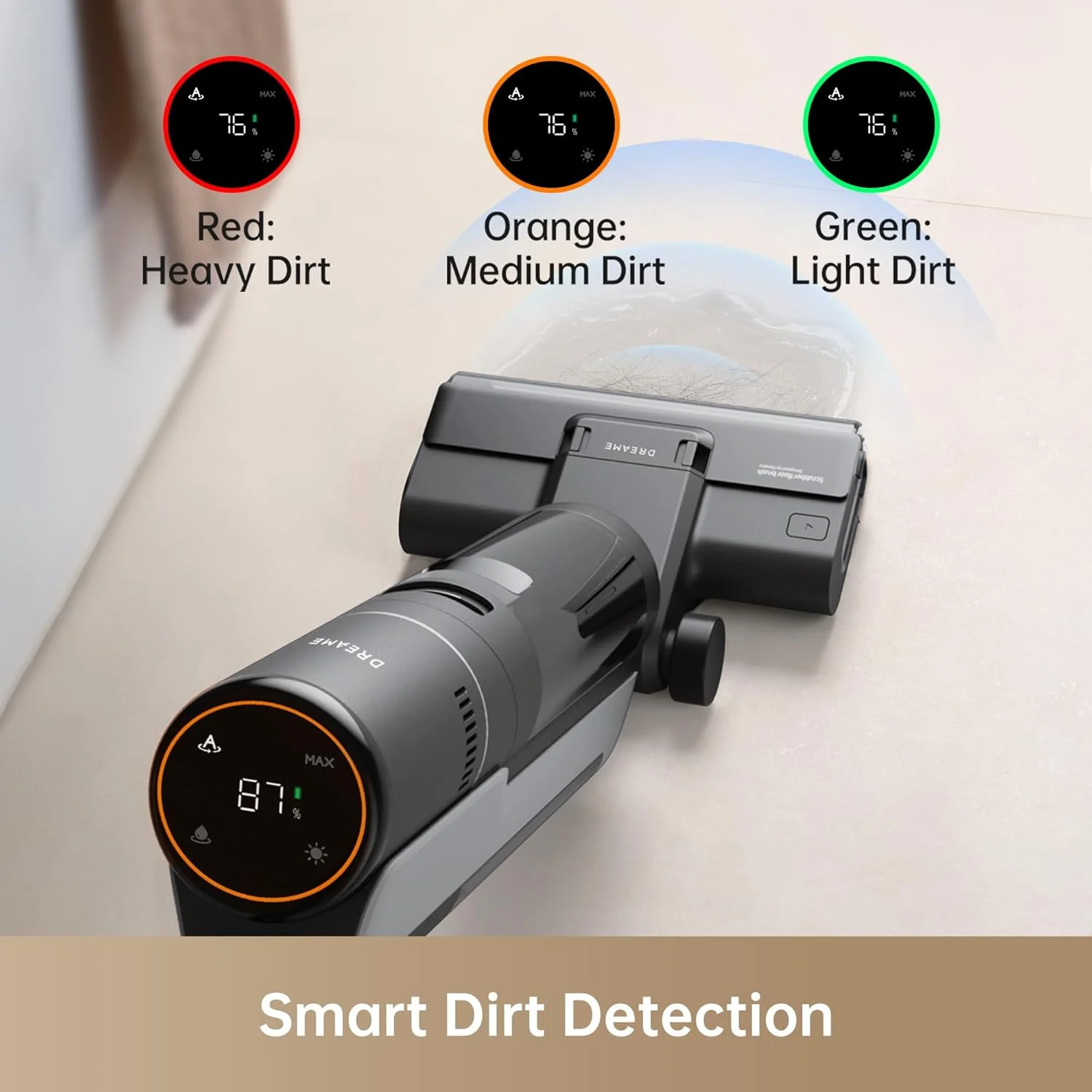 جاروبرقی آب و خاک Dreame H12S AE، مکش 16k Pa با مخزن آب 900 میلی لیتری، شوینده کف یکپارچه، خود تمیز شونده، تمیز کردن لبه پیشرفته، تشخیص هوشمند آلودگی، صفحه نمایش LED جاروبرقی آب و خاک Dreame H12S AE، مکش 16k Pa با مخزن آب 900 میلی لیتری، شوینده کف یکپارچه، خود تمیز شونده، تمیز کردن لبه پیشرفته، تشخیص هوشمند آلودگی، صفحه نمایش LED