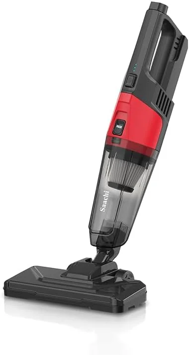 جاروبرقی عصایی شارژی 2 در 1 ساچی: تمیزکاری قدرتمند با فیلتر HEPA و برس چرخشی مدل NL-VC-1110RCH-BK