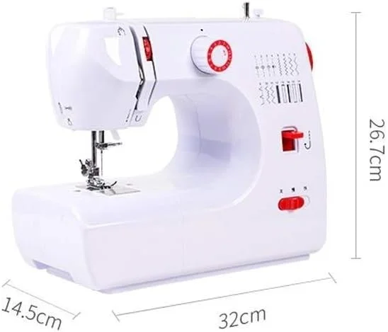 TONGSH Portable Sewing Machine Machine Including 16Built-In Stitches Fully, Automatic Needle Threader, Perfect for Sewing All Types of Fabrics with Ease TONGSH Portable Sewing Machine Machine Including 16Built-In Stitches Fully, Automatic Needle Threader, Perfect for Sewing All Types of Fabrics with Ease