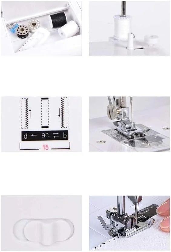 چرخ خیاطی قابل حمل TONGSH، چرخ خیاطی سنگین 59 بخیه، چرخ خیاطی سریع اورلاک گلدوزی دستی چرخ خیاطی قابل حمل TONGSH، چرخ خیاطی سنگین 59 بخیه، چرخ خیاطی سریع اورلاک گلدوزی دستی