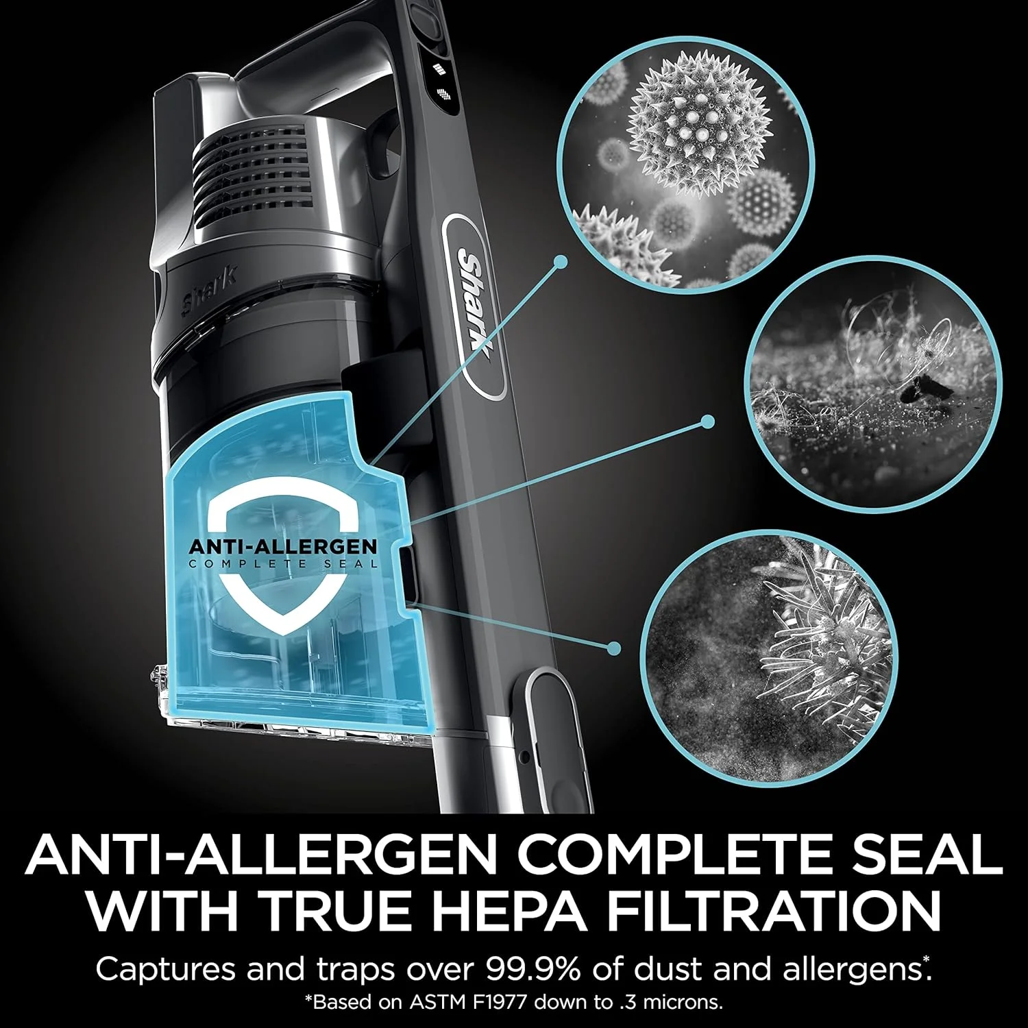 جاروبرقی شارژی Shark با فیلتر HEPA، سبک وزن، قابل حمل، قابل شارژ، جمع آوری قدرتمند موی حیوانات خانگی، دسته جداشونده، ابزار شکاف، برس گردگیری، 50 دقیقه زمان کارکرد، آبی، IZ363HT جاروبرقی شارژی Shark با فیلتر HEPA، سبک وزن، قابل حمل، قابل شارژ، جمع آوری قدرتمند موی حیوانات خانگی، دسته جداشونده، ابزار شکاف، برس گردگیری، 50 دقیقه زمان کارکرد، آبی، IZ363HT