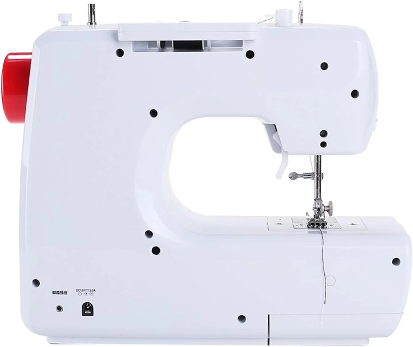 چرخ خیاطی، چرخ خیاطی برقی خانگی چند منظوره مینی پدال، دارای پایه فشار دهنده قابل تعویض، خیاطی آسان چرخ خیاطی، چرخ خیاطی برقی خانگی چند منظوره مینی پدال، دارای پایه فشار دهنده قابل تعویض، خیاطی آسان