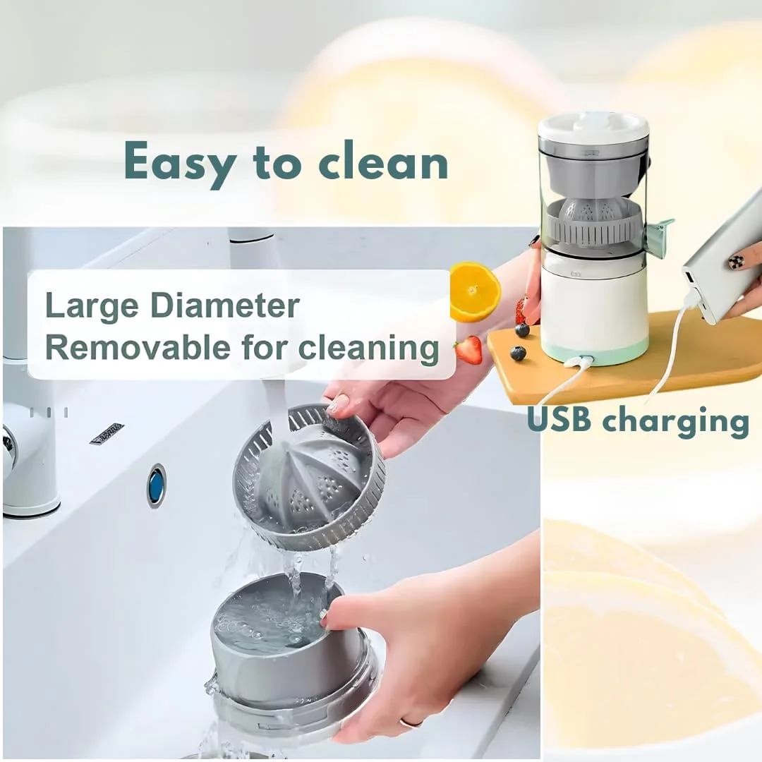 آب مرکبات گیری برقی شارژی PONDI - USB-C، بی سیم، آب پرتقال گیری قابل حمل، آبمیوه گیری ممتاز برای لیمو، گوجه فرنگی، انگور، هندوانه آب مرکبات گیری برقی شارژی PONDI - USB-C، بی سیم، آب پرتقال گیری قابل حمل، آبمیوه گیری ممتاز برای لیمو، گوجه فرنگی، انگور، هندوانه