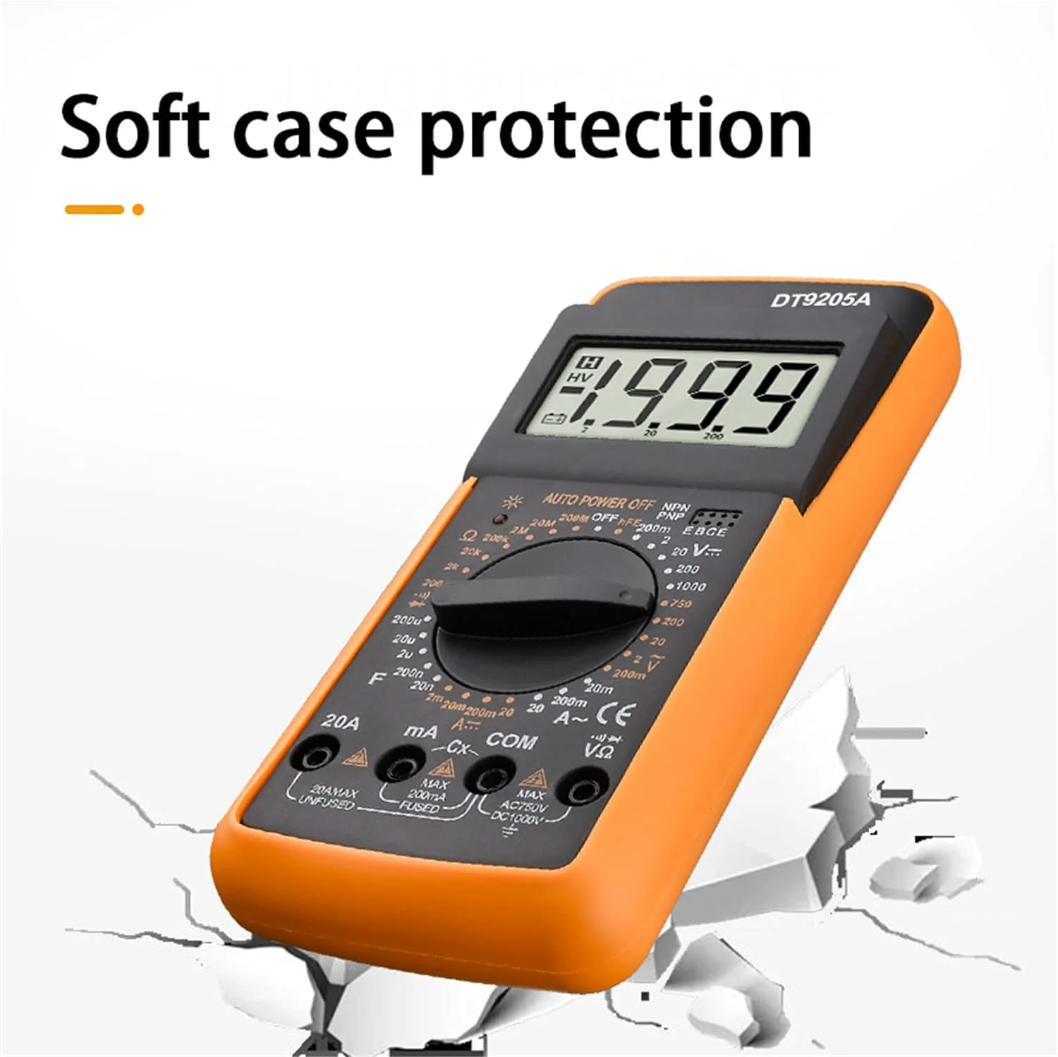 مولتی متر دیجیتال دستی حرفه ای AC/DC مدل eWINNER DT9205A مولتی متر دیجیتال دستی حرفه ای AC/DC مدل eWINNER DT9205A