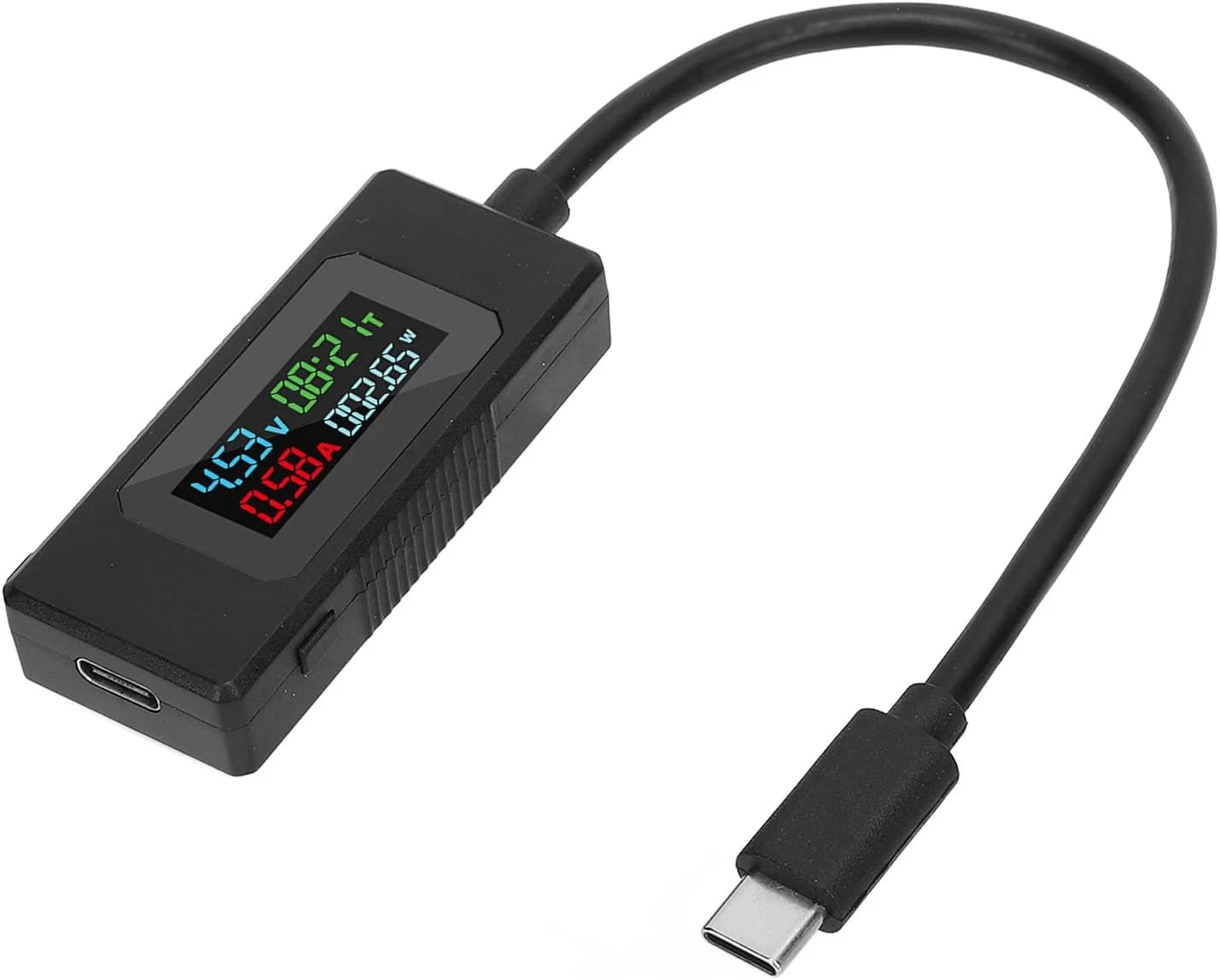 USB C Tester, Detects Fast Charging Protocols, Multi Functional with Power Off Storage for 3C Digital Products USB C Tester, Detects Fast Charging Protocols, Multi Functional with Power Off Storage for 3C Digital Products