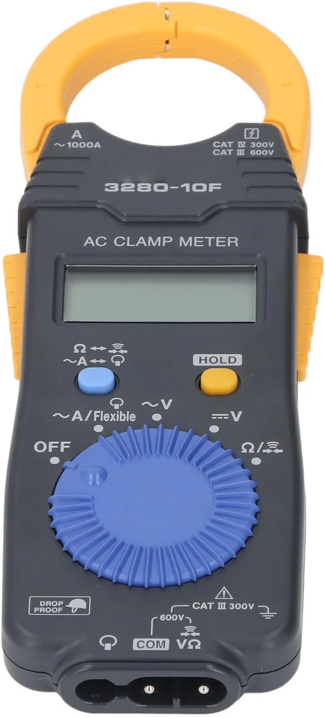 Eacam Digital Clamp Meter, AC Voltage Current Resistor Tester with DMM Function 1000A, for Electricians and Technicians Eacam Digital Clamp Meter, AC Voltage Current Resistor Tester with DMM Function 1000A, for Electricians and Technicians