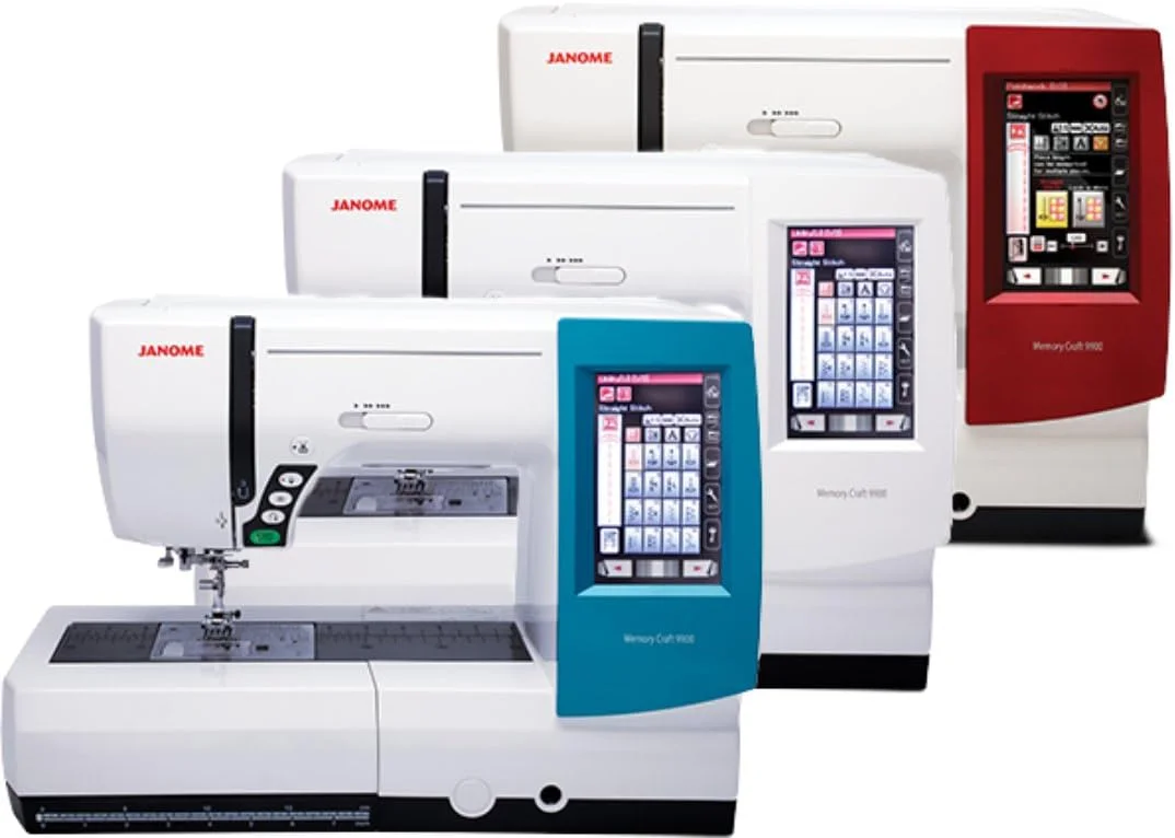 چرخ خیاطی و گلدوزی کامپیوتری Janome MC9900 چرخ خیاطی و گلدوزی کامپیوتری Janome MC9900