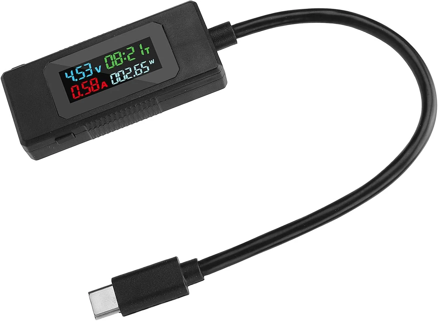 USB C Tester, Detects Fast Charging Protocols, Multi Functional with Power Off Storage for 3C Digital Products USB C Tester, Detects Fast Charging Protocols, Multi Functional with Power Off Storage for 3C Digital Products