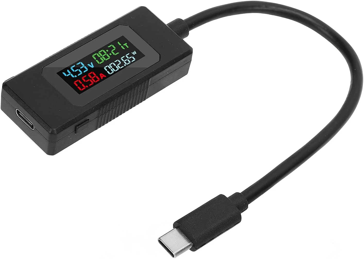 USB C Tester, Detects Fast Charging Protocols, Multi Functional with Power Off Storage for 3C Digital Products USB C Tester, Detects Fast Charging Protocols, Multi Functional with Power Off Storage for 3C Digital Products