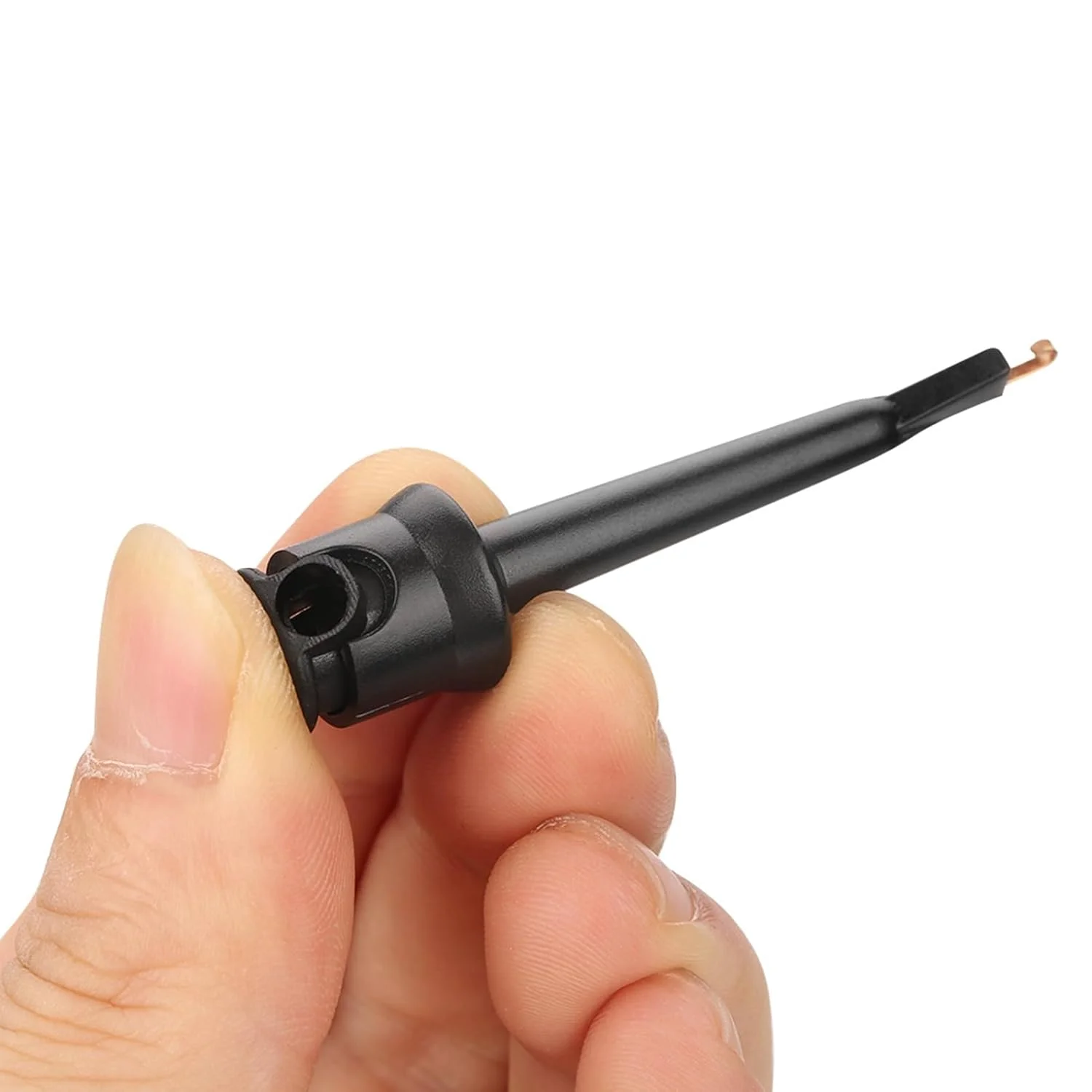 کیت قلاب مولتی متر فنری قدرتمند 10 عددی، گیره های سربی برای تست، تست راحت تر آی سی و پورت لحیم کاری، مس با روکش طلا برای دقت، اتصال به (پنج عدد مشکی و) کیت قلاب مولتی متر فنری قدرتمند 10 عددی، گیره های سربی برای تست، تست راحت تر آی سی و پورت لحیم کاری، مس با روکش طلا برای دقت، اتصال به (پنج عدد مشکی و)