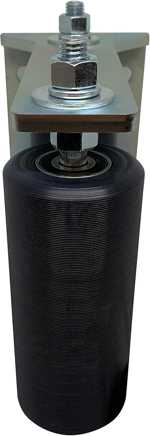 Eagle Slide Gate Guide Roller 6" Black L Rear Post Bracket Universal Heavy Duty Adjustable Dual Nylon Rollers Gate Support Assembly for Sliding Rolling Gates – Guide Rollers EG113 Eagle Slide Gate Guide Roller 6" Black L Rear Post Bracket Universal Heavy Duty Adjustable Dual Nylon Rollers Gate Support Assembly for Sliding Rolling Gates – Guide Rollers EG113