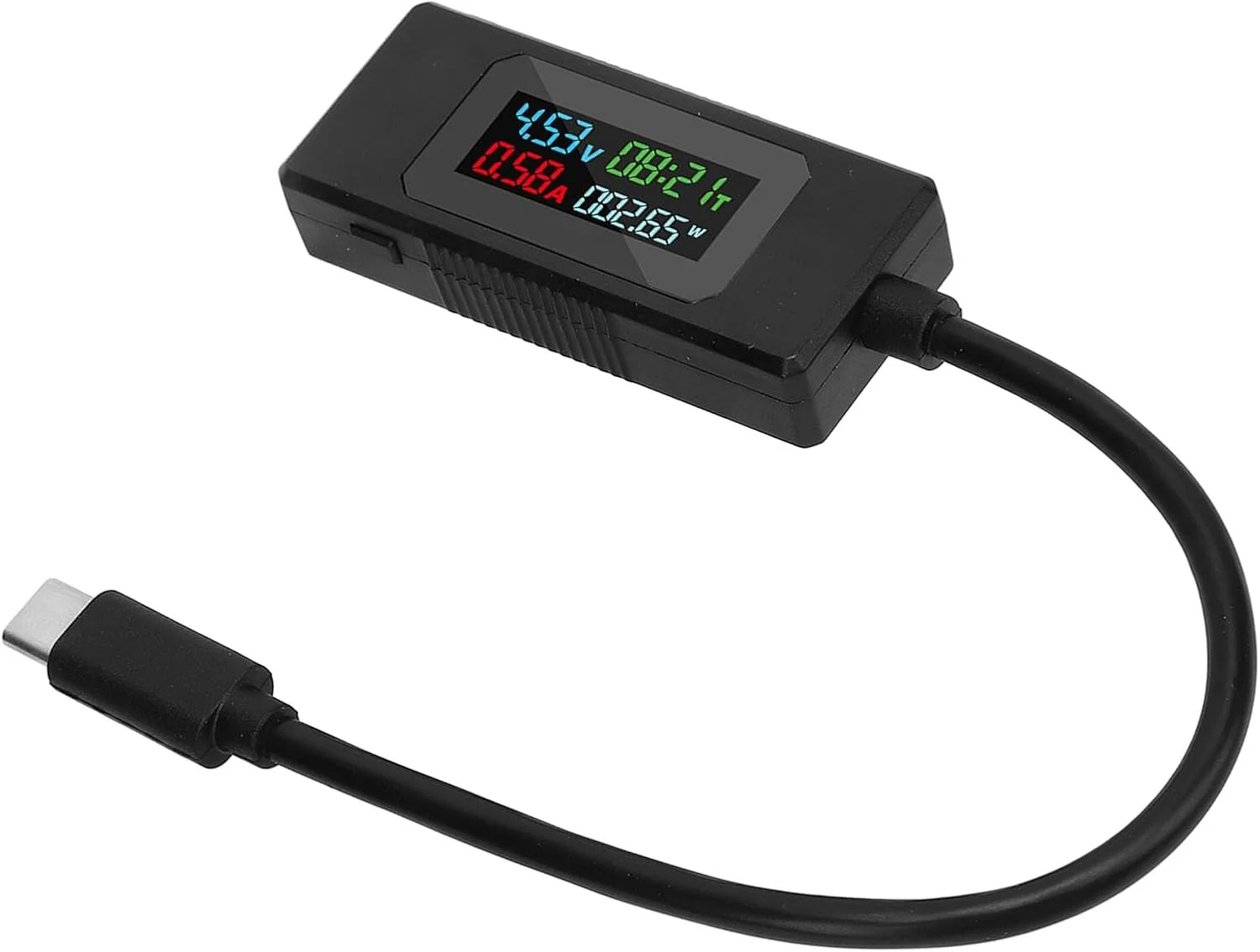 USB C Tester, Detects Fast Charging Protocols, Multi Functional with Power Off Storage for 3C Digital Products USB C Tester, Detects Fast Charging Protocols, Multi Functional with Power Off Storage for 3C Digital Products