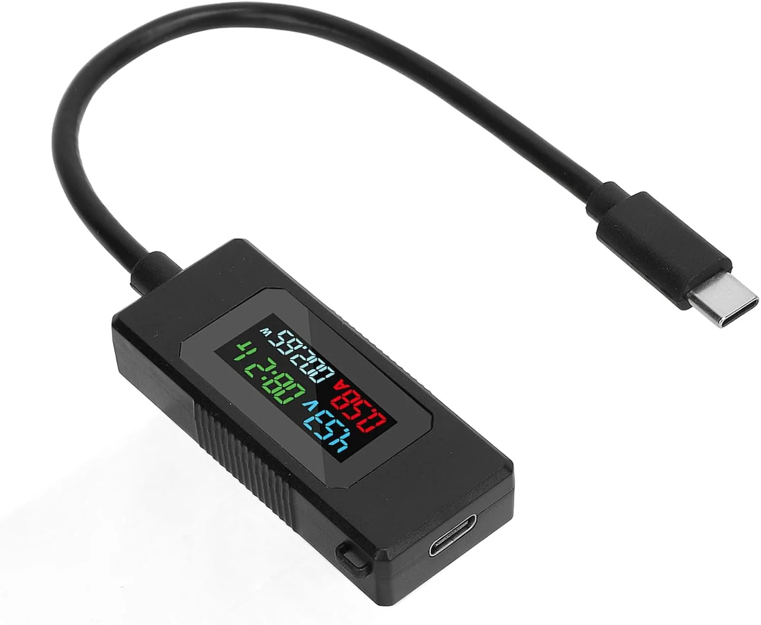 USB C Tester, Detects Fast Charging Protocols, Multi Functional with Power Off Storage for 3C Digital Products USB C Tester, Detects Fast Charging Protocols, Multi Functional with Power Off Storage for 3C Digital Products