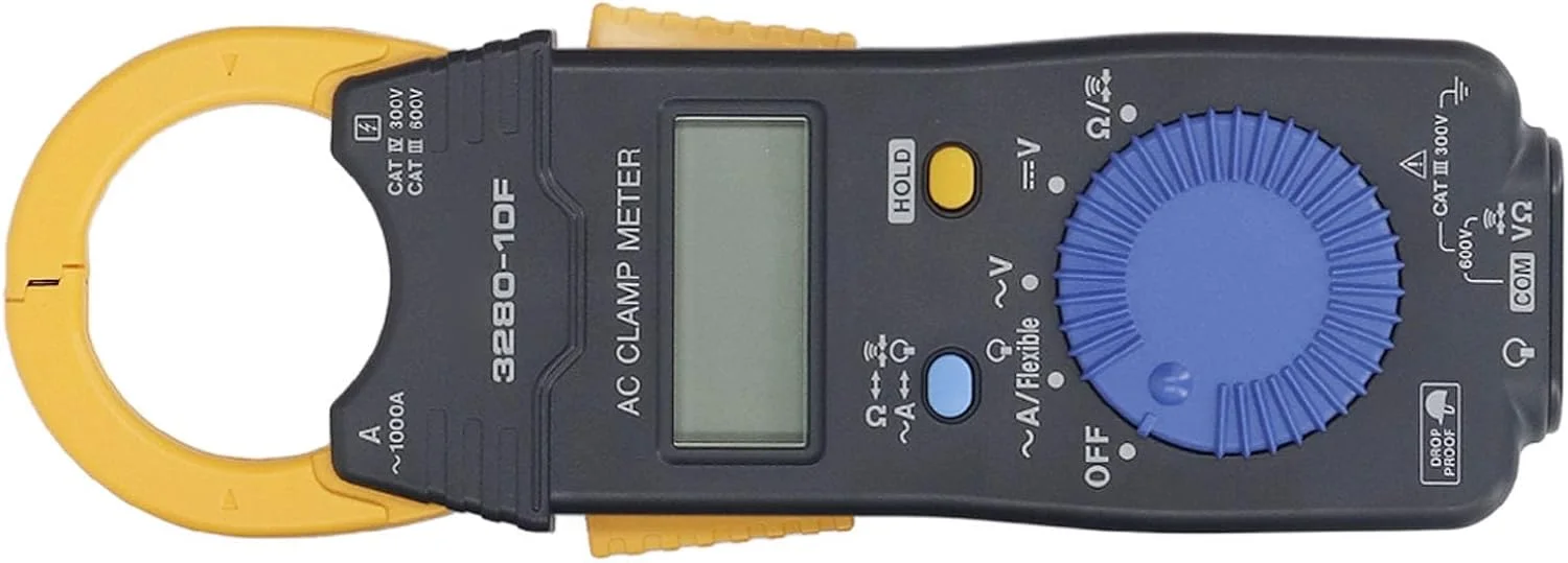 Eacam Digital Clamp Meter, AC Voltage Current Resistor Tester with DMM Function 1000A, for Electricians and Technicians Eacam Digital Clamp Meter, AC Voltage Current Resistor Tester with DMM Function 1000A, for Electricians and Technicians