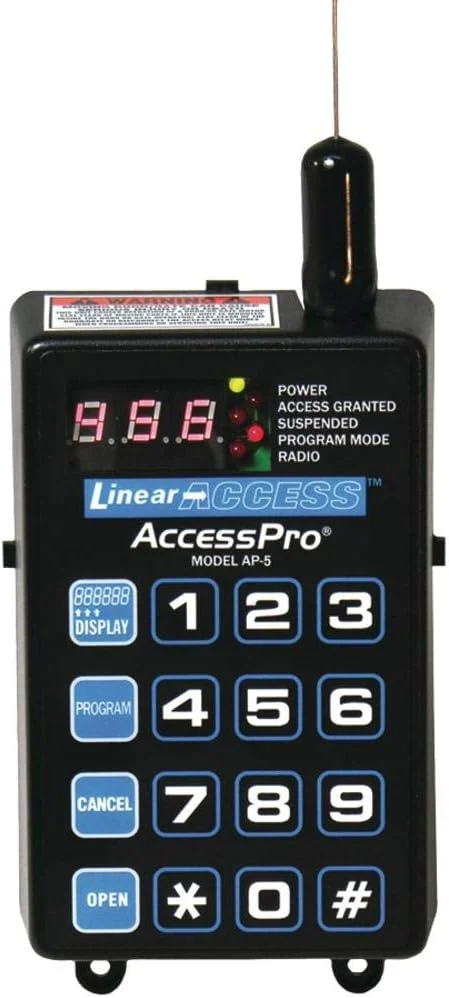 کنترلر دسترسی بی سیم دو درب/دروازه لینیر مدل Ap-5، مشکی کنترلر دسترسی بی سیم دو درب/دروازه لینیر مدل Ap-5، مشکی