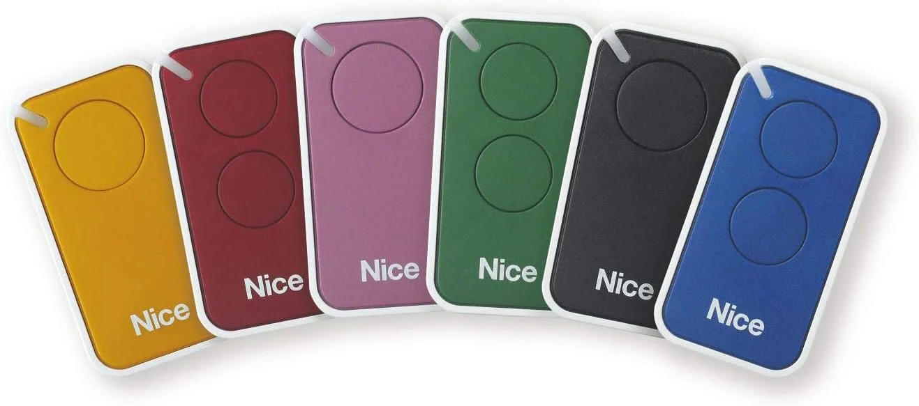 ریموت کنترل نایس INTI 2، فرکانس 433.920 مگاهرتز، مشکی ریموت کنترل نایس INTI 2، فرکانس 433.920 مگاهرتز، مشکی