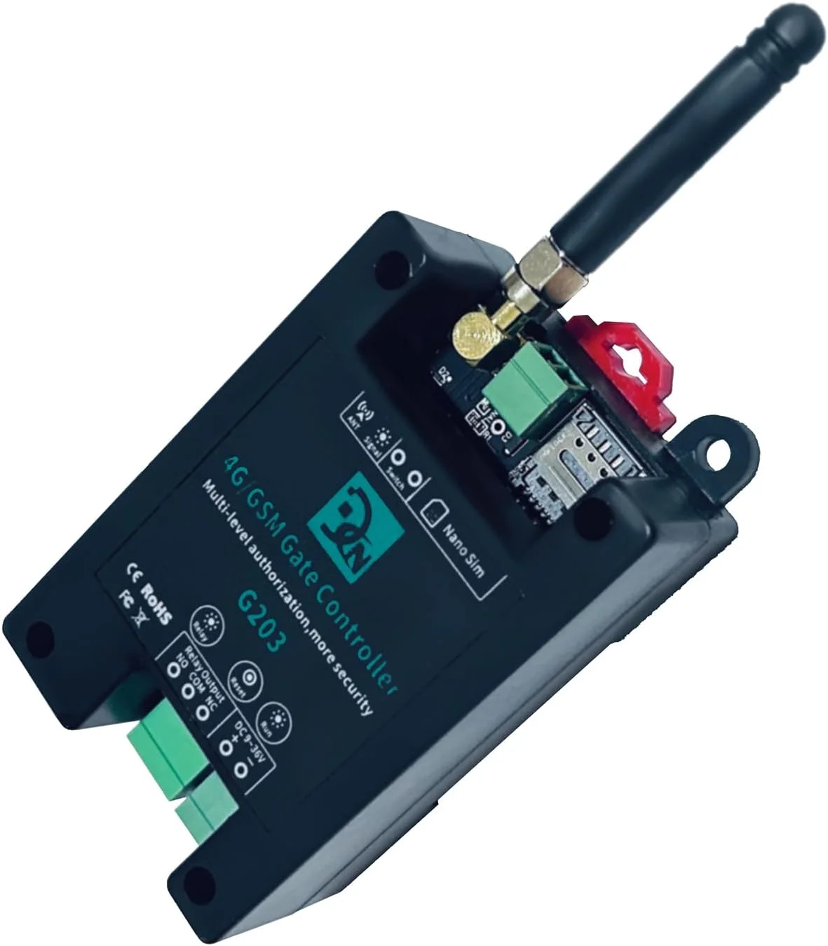 کنترلر درب اتوماتیک بی سیم Mingzhe 4G/ G203 با قابلیت پشتیبانی از باز کردن درب از راه دور و کنترل توسط برنامه Callny (مجوز دهی به کاربران عادی) کنترلر درب اتوماتیک بی سیم Mingzhe 4G/ G203 با قابلیت پشتیبانی از باز کردن درب از راه دور و کنترل توسط برنامه Callny (مجوز دهی به کاربران عادی)