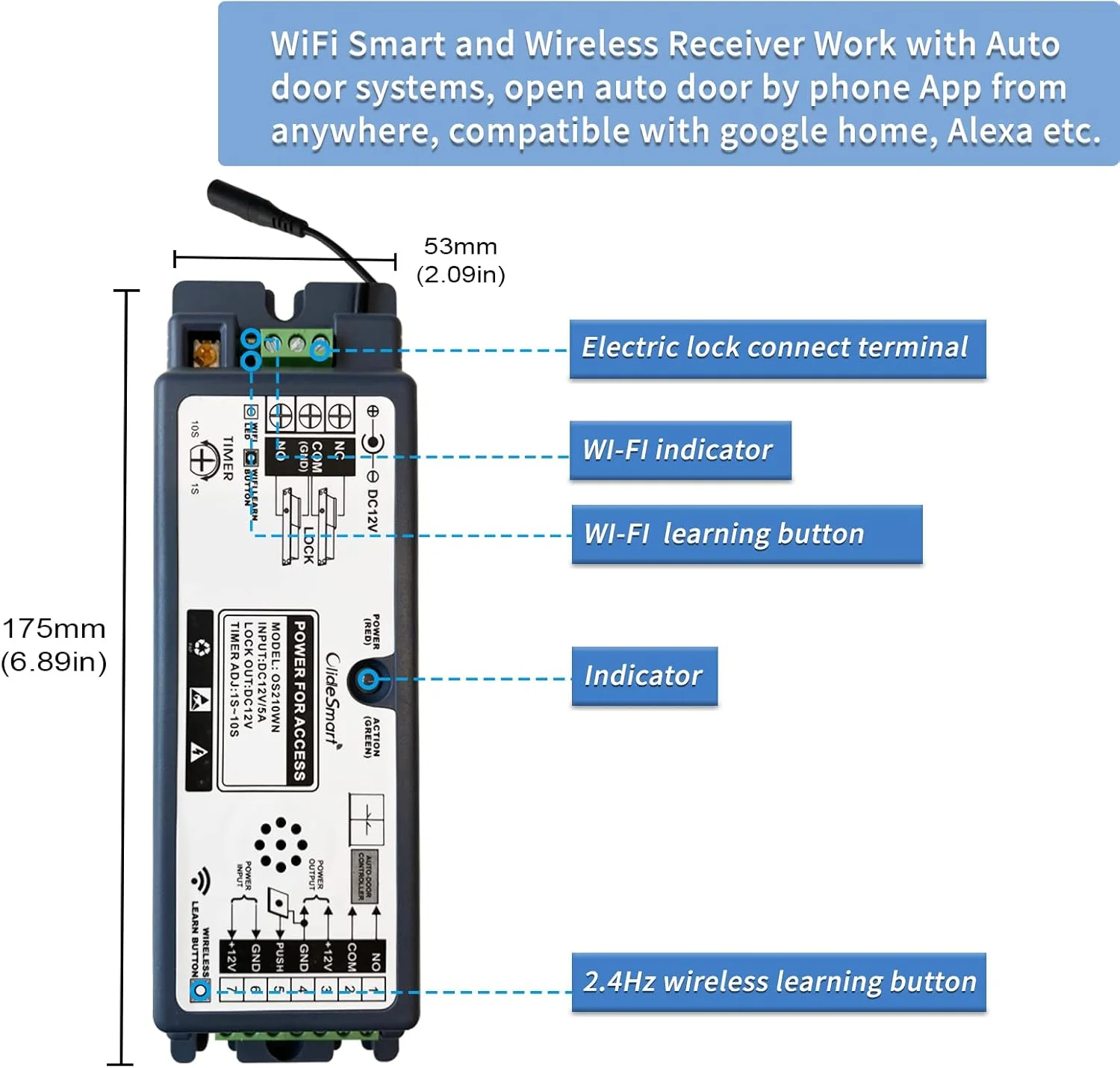 کیت سیستم قفل درب مغناطیسی برقی با نیروی نگهداری 400 پوندی با کنترل از راه دور و برنامه تلفن هوشمند، همراه با سوئیچ حسگر بی سیم و بدون لمس کیت سیستم قفل درب مغناطیسی برقی با نیروی نگهداری 400 پوندی با کنترل از راه دور و برنامه تلفن هوشمند، همراه با سوئیچ حسگر بی سیم و بدون لمس