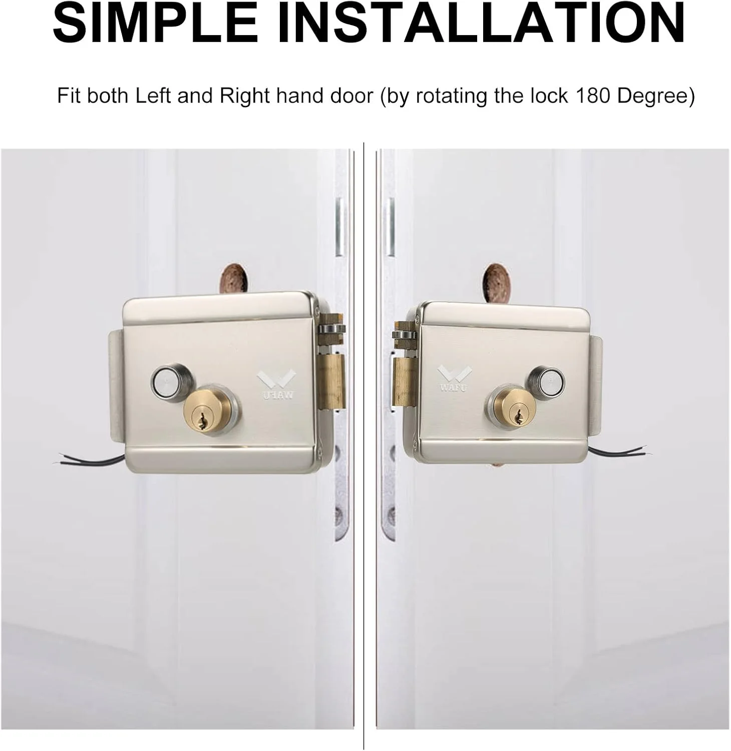 قفل درب برقی هوشمند Morelian، قفل فلزی برقی ایمن، قفل درب الکترونیکی، کنترل دسترسی درب برای خانه، دفتر، آپارتمان، انبار قفل درب برقی هوشمند Morelian، قفل فلزی برقی ایمن، قفل درب الکترونیکی، کنترل دسترسی درب برای خانه، دفتر، آپارتمان، انبار