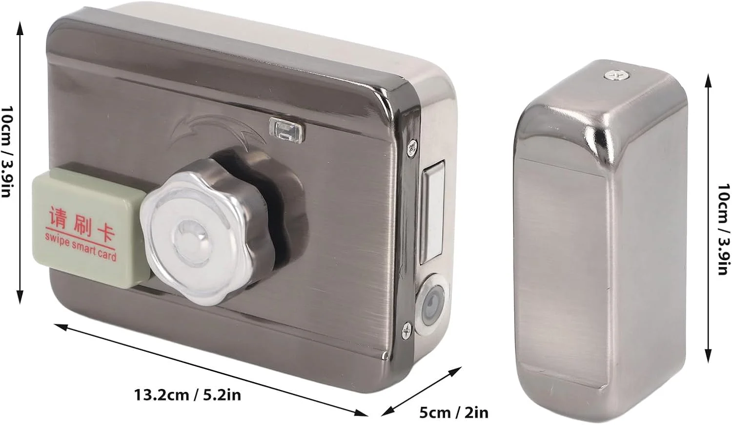 قفل زبانه ای الکترونیکی بدون کلید، کیت فولادی ضد زنگ با 2 کنترل از راه دور، کنترل دسترسی قفل زبانه ای هوشمند برای خانه، هتل، آپارتمان قفل زبانه ای الکترونیکی بدون کلید، کیت فولادی ضد زنگ با 2 کنترل از راه دور، کنترل دسترسی قفل زبانه ای هوشمند برای خانه، هتل، آپارتمان