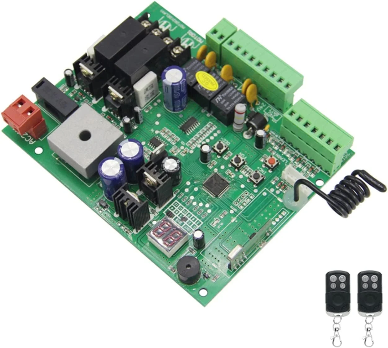 برد کنترل درب بازکن PEHUB، مادربرد دستگاه درب بازکن بازوی کششی جهانی، برد کنترل بازکننده درب برقی 24 ولت، محرک کنترلر درب اتوماتیک برای درب ورودی (رنگ: طبیعی، اندازه: برد با 2) برد کنترل درب بازکن PEHUB، مادربرد دستگاه درب بازکن بازوی کششی جهانی، برد کنترل بازکننده درب برقی 24 ولت، محرک کنترلر درب اتوماتیک برای درب ورودی (رنگ: طبیعی، اندازه: برد با 2)