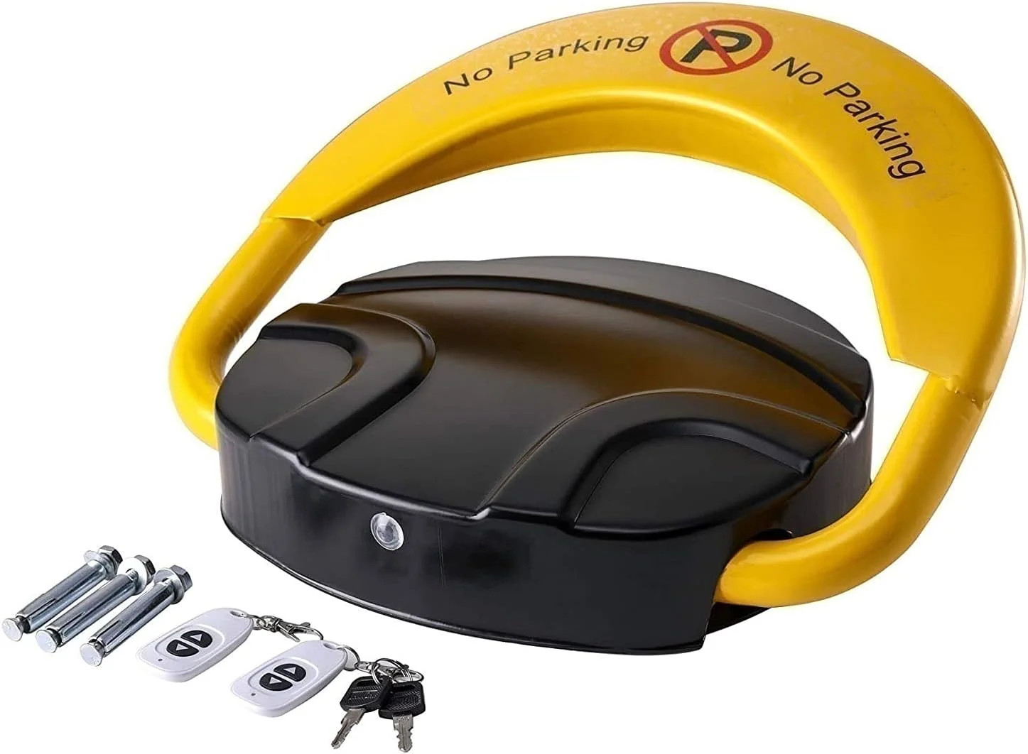 مانع پارکینگ تاشو اتوماتیک ضد آب با 2 ریموت کنترل و کلید 30 متری مانع پارکینگ تاشو اتوماتیک ضد آب با 2 ریموت کنترل و کلید 30 متری