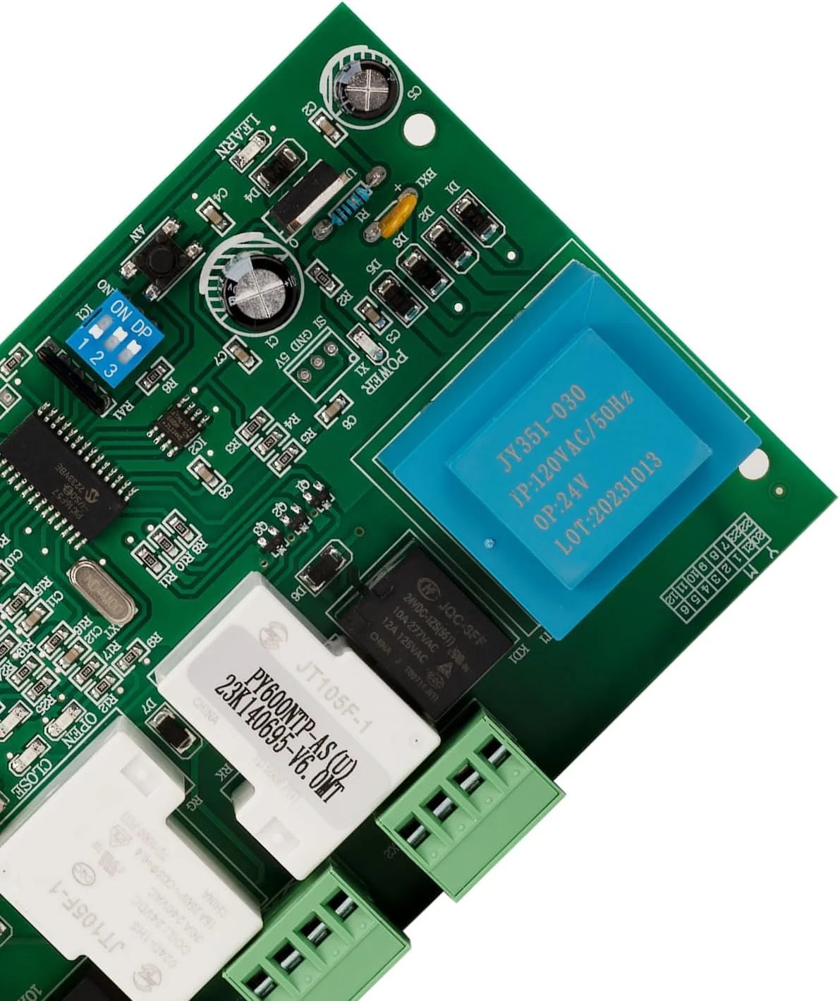 برد کنترل GateNear برای بازکننده درب کشویی موتور AC با فرکانس 433.93 مگاهرتز، برد مدار PCB جایگزین اصلی الکترونیکی برای بازکننده های درب اتوماتیک برقی برد کنترل GateNear برای بازکننده درب کشویی موتور AC با فرکانس 433.93 مگاهرتز، برد مدار PCB جایگزین اصلی الکترونیکی برای بازکننده های درب اتوماتیک برقی