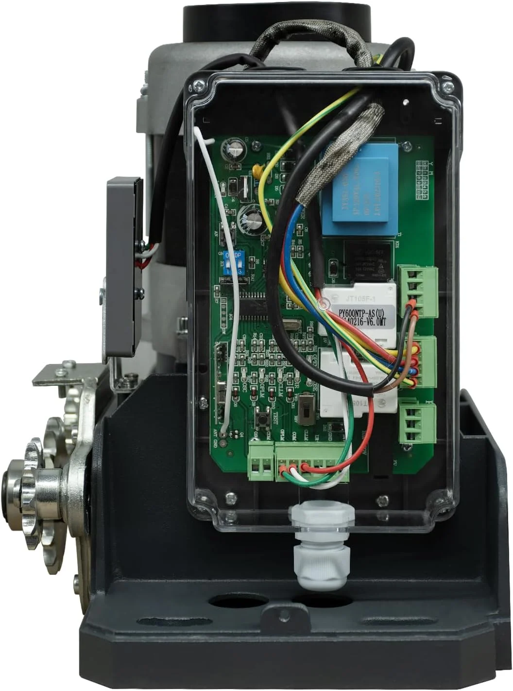 برد کنترل GateNear برای بازکننده درب کشویی موتور AC با فرکانس 433.93 مگاهرتز، برد مدار PCB جایگزین اصلی الکترونیکی برای بازکننده های درب اتوماتیک برقی برد کنترل GateNear برای بازکننده درب کشویی موتور AC با فرکانس 433.93 مگاهرتز، برد مدار PCB جایگزین اصلی الکترونیکی برای بازکننده های درب اتوماتیک برقی