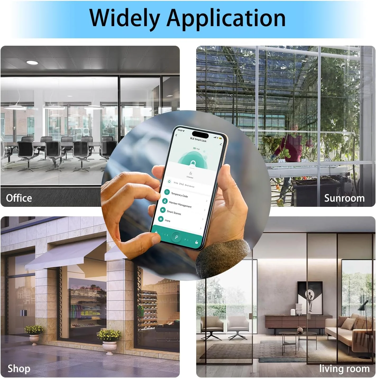 قفل درب شیشه ای هوشمند، قفل درب ورودی بدون کلید جدید 2025، قفل درب شیشه ای اثر انگشتی بیومتریک، قفل درب صفحه کلید الکترونیکی با کنترل برنامه، قفل هوشمند درب کشویی برای دفتر، خانه، فروشگاه قفل درب شیشه ای هوشمند، قفل درب ورودی بدون کلید جدید 2025، قفل درب شیشه ای اثر انگشتی بیومتریک، قفل درب صفحه کلید الکترونیکی با کنترل برنامه، قفل هوشمند درب کشویی برای دفتر، خانه، فروشگاه