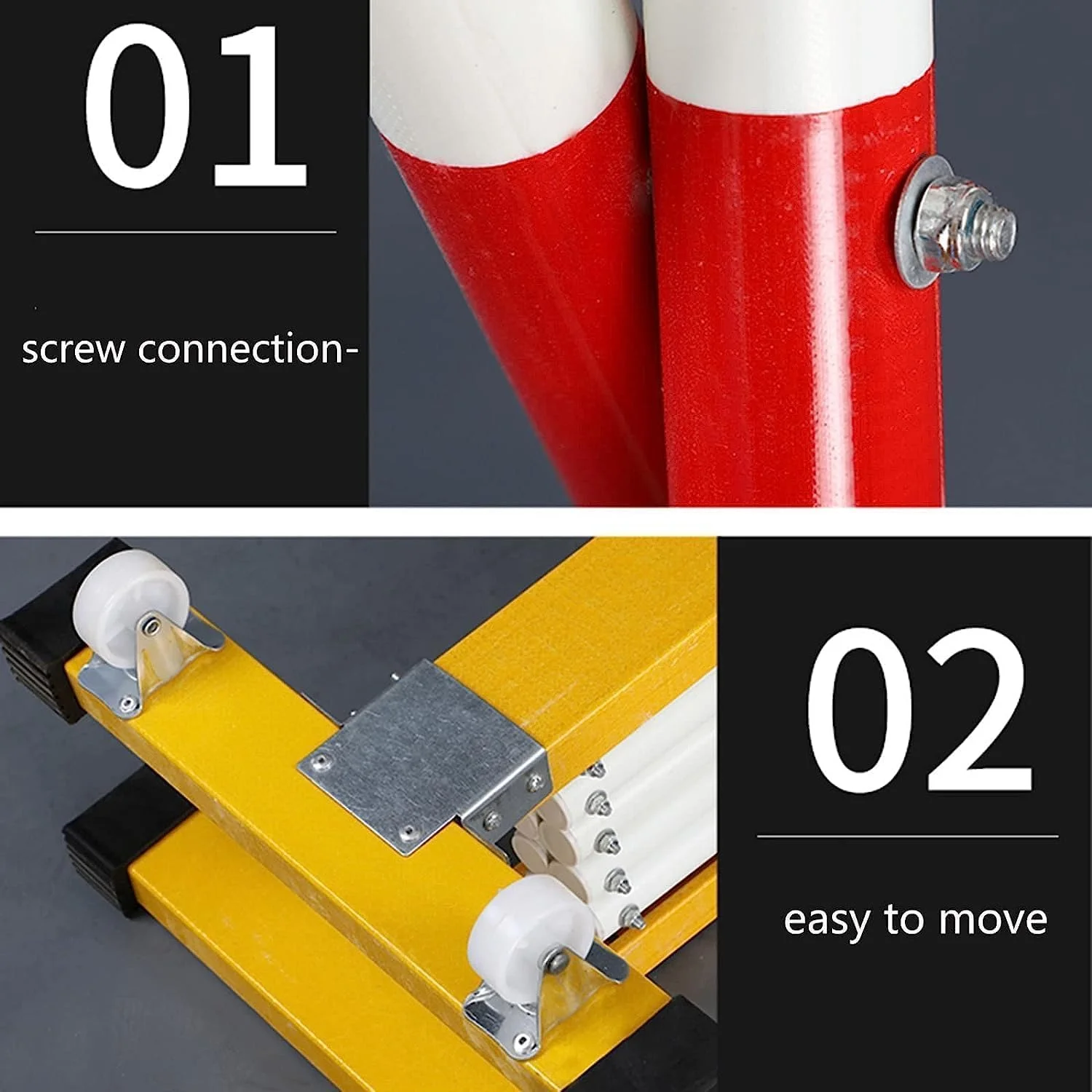 نرده ترافیکی جمع شونده، حصار ترافیکی جمع شونده، قفل سریع دسترسی محدود برای زمین بازی، پارک، هتل، کنترل جمعیت - زرد - 1.2 * 7 متر نرده ترافیکی جمع شونده، حصار ترافیکی جمع شونده، قفل سریع دسترسی محدود برای زمین بازی، پارک، هتل، کنترل جمعیت - زرد - 1.2 * 7 متر