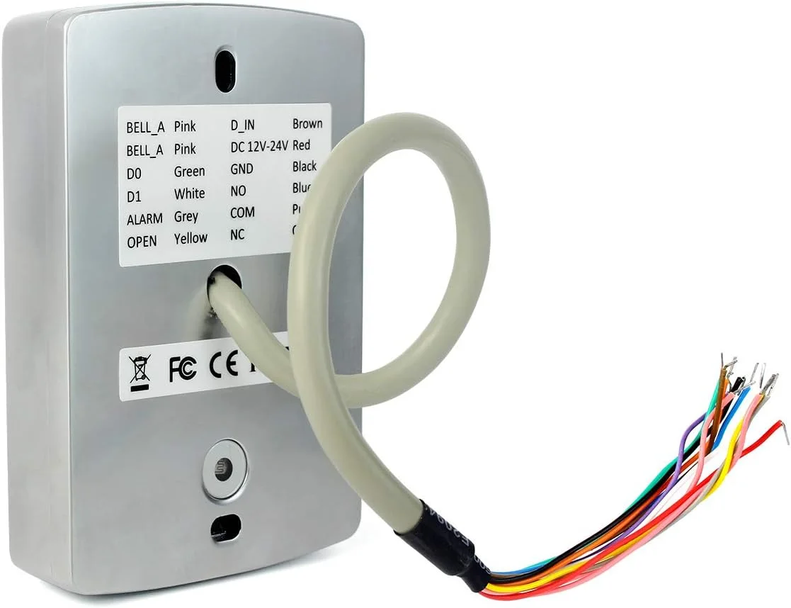 صفحه کلید ورودی بدون کلید گاراژ Retekess T-AC04، صفحه کلید کنترل دسترسی، صفحه کلید درب، صفحه کلید RFID کد پین ویگند 26، ضد آب IP68، 2000 کاربر صفحه کلید ورودی بدون کلید گاراژ Retekess T-AC04، صفحه کلید کنترل دسترسی، صفحه کلید درب، صفحه کلید RFID کد پین ویگند 26، ضد آب IP68، 2000 کاربر