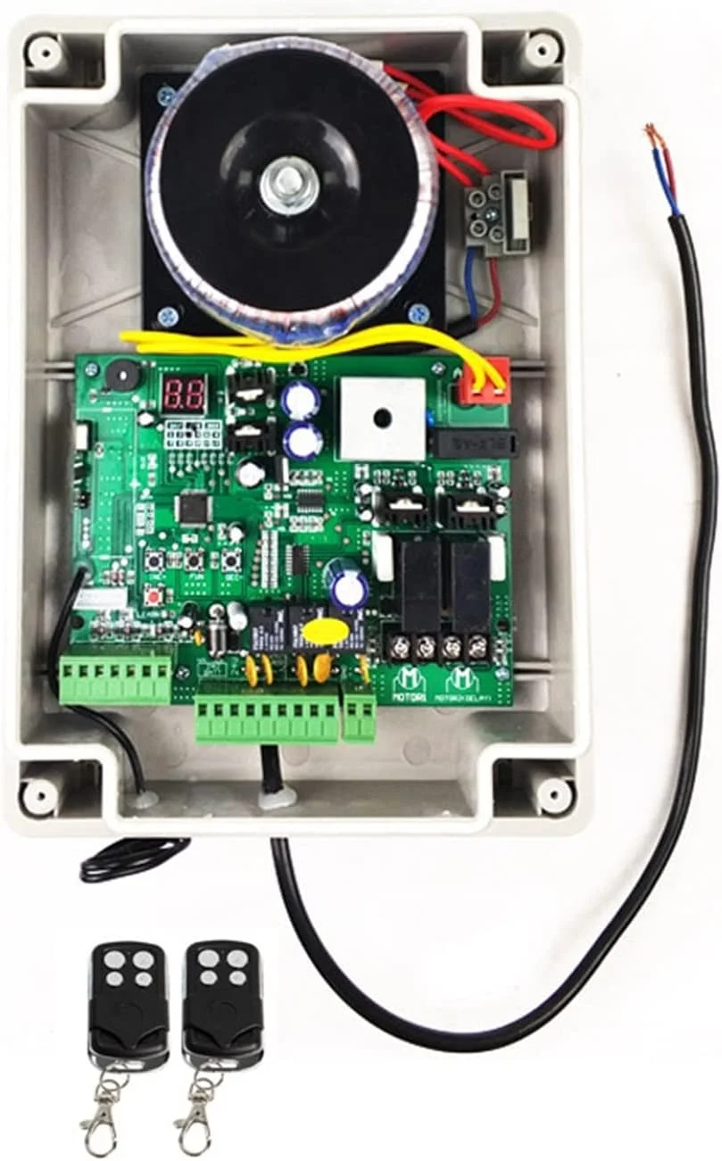 کیت بازکننده درب اتوماتیک PaRfco، برد PCB یونیورسال 12V/24V برای بازکننده درب دولنگه اتوماتیک، پنل برد کنترل، سیستم کنترل هوشمند برای درب ورودی، مناسب برای درب های دولنگه کشویی کیت بازکننده درب اتوماتیک PaRfco، برد PCB یونیورسال 12V/24V برای بازکننده درب دولنگه اتوماتیک، پنل برد کنترل، سیستم کنترل هوشمند برای درب ورودی، مناسب برای درب های دولنگه کشویی