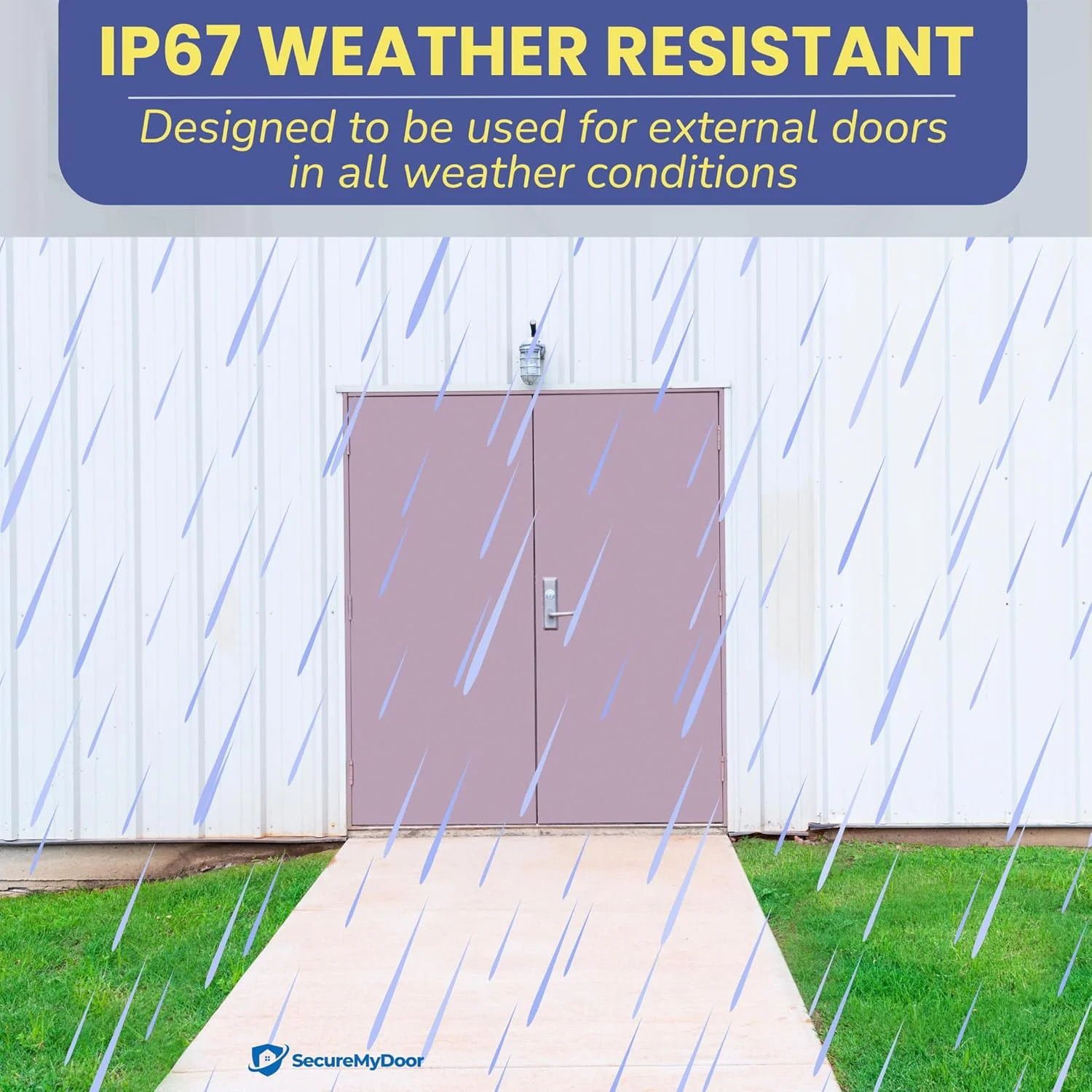قفل مگنتی ضد آب IP67 مناسب فضای باز به همراه براکت نصب Z&L برای درب یا دروازه های کنترل دسترسی با نیروی نگهداری 363 کیلوگرم، ایمن در هنگام قطع برق قفل مگنتی ضد آب IP67 مناسب فضای باز به همراه براکت نصب Z&L برای درب یا دروازه های کنترل دسترسی با نیروی نگهداری 363 کیلوگرم، ایمن در هنگام قطع برق
