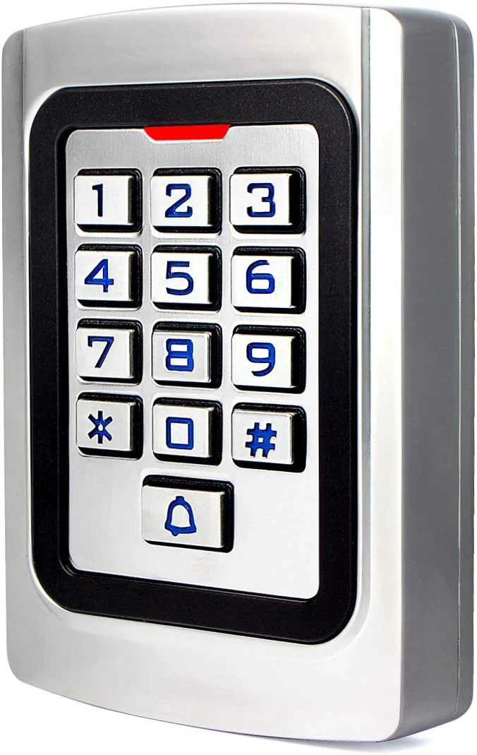 صفحه کلید ورودی بدون کلید گاراژ Retekess T-AC04، صفحه کلید کنترل دسترسی، صفحه کلید درب، صفحه کلید RFID کد پین ویگند 26، ضد آب IP68، 2000 کاربر صفحه کلید ورودی بدون کلید گاراژ Retekess T-AC04، صفحه کلید کنترل دسترسی، صفحه کلید درب، صفحه کلید RFID کد پین ویگند 26، ضد آب IP68، 2000 کاربر