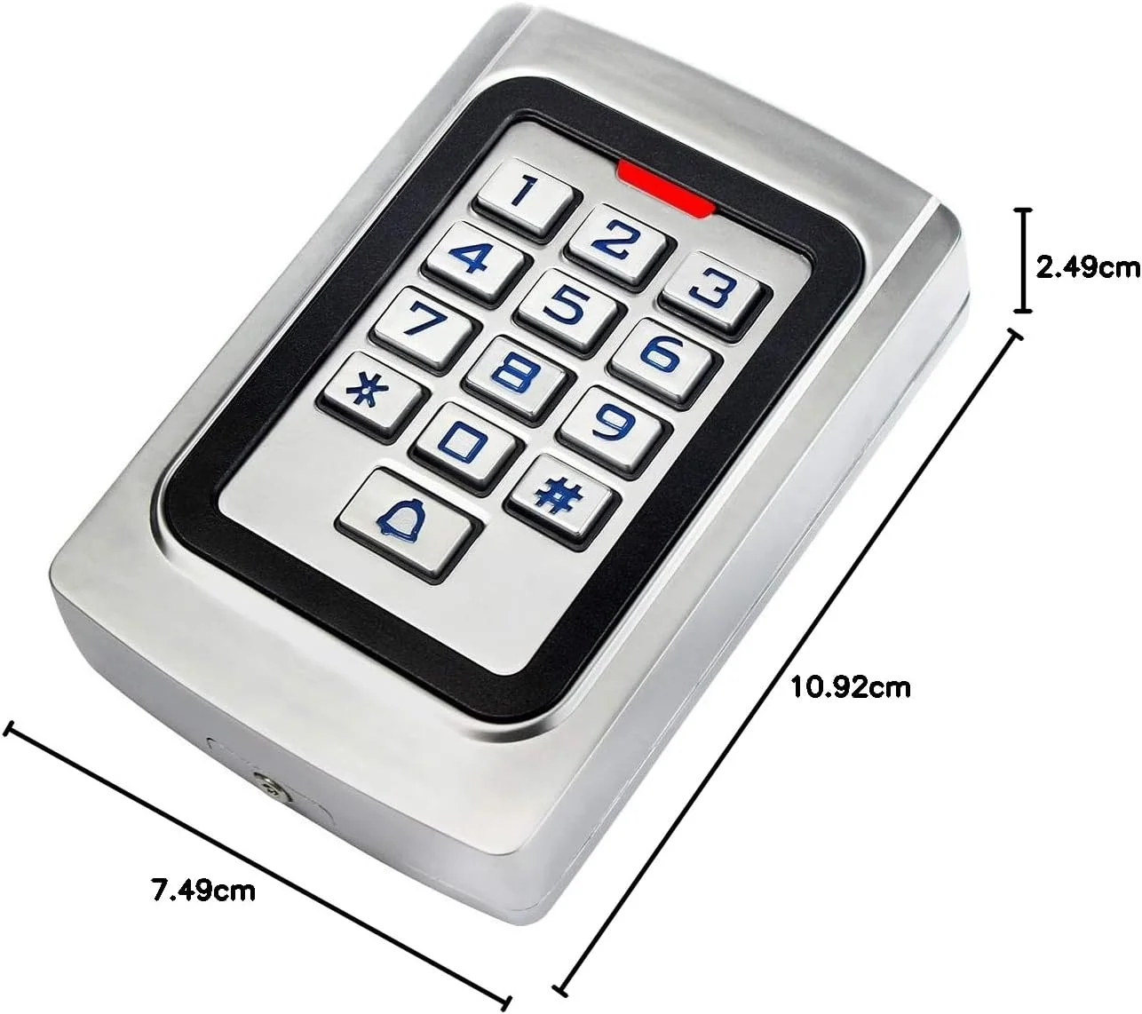 صفحه کلید ورودی بدون کلید گاراژ Retekess T-AC04، صفحه کلید کنترل دسترسی، صفحه کلید درب، صفحه کلید RFID کد پین ویگند 26، ضد آب IP68، 2000 کاربر صفحه کلید ورودی بدون کلید گاراژ Retekess T-AC04، صفحه کلید کنترل دسترسی، صفحه کلید درب، صفحه کلید RFID کد پین ویگند 26، ضد آب IP68، 2000 کاربر