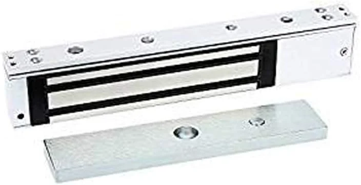 قفل مغناطیسی الکتریکی 12 ولت FUZADEL 280KG (600LB) سیستم کنترل دسترسی تک درب، قفل مغناطیسی نیروی نگهدارنده برای درب