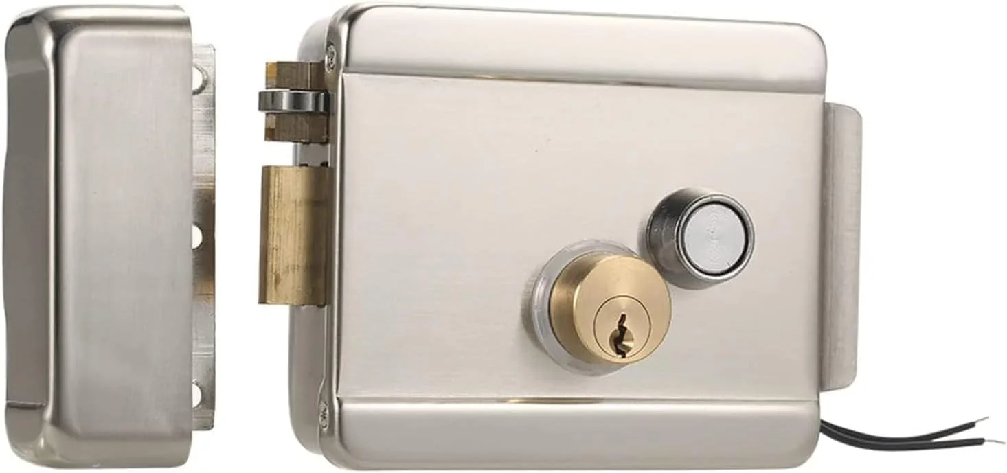 قفل برقی هوشمند درب دروازه NJM، قفل فلزی برقی ایمن، قفل درب الکترونیکی، کنترل دسترسی درب برای خانه، دفتر، آپارتمان، انبار برای درب چوبی یا فلزی قفل برقی هوشمند درب دروازه NJM، قفل فلزی برقی ایمن، قفل درب الکترونیکی، کنترل دسترسی درب برای خانه، دفتر، آپارتمان، انبار برای درب چوبی یا فلزی