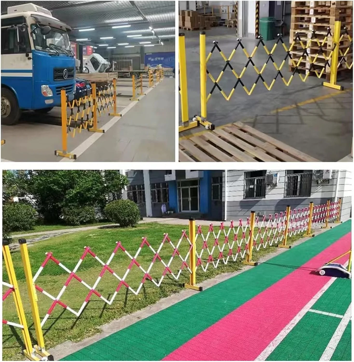 نرده فلزی آکاردئونی، دروازه ایمنی متحرک قابل گسترش پر شده با آب، حصار جمع شونده متحرک با چرخ، عایق، مشکی - 500x120 سانتی متر، قرمز - 600x120 سانتی متر نرده فلزی آکاردئونی، دروازه ایمنی متحرک قابل گسترش پر شده با آب، حصار جمع شونده متحرک با چرخ، عایق، مشکی - 500x120 سانتی متر، قرمز - 600x120 سانتی متر