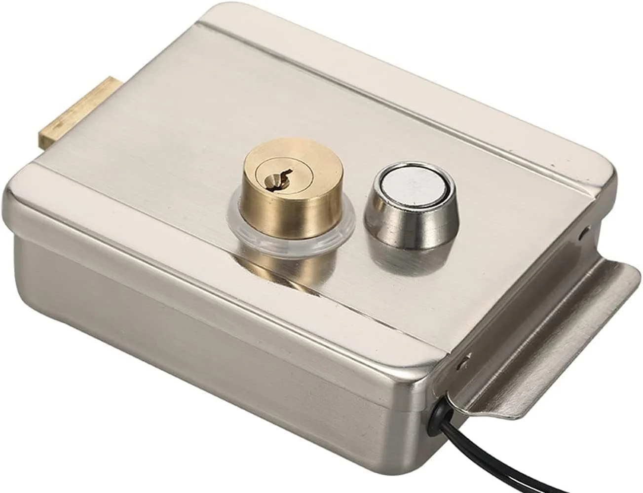 قفل برقی هوشمند درب دروازه NJM، قفل فلزی برقی ایمن، قفل درب الکترونیکی، کنترل دسترسی درب برای خانه، دفتر، آپارتمان، انبار برای درب چوبی یا فلزی قفل برقی هوشمند درب دروازه NJM، قفل فلزی برقی ایمن، قفل درب الکترونیکی، کنترل دسترسی درب برای خانه، دفتر، آپارتمان، انبار برای درب چوبی یا فلزی