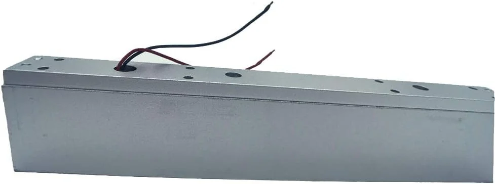 قفل مغناطیسی الکتریکی 12 ولت FUZADEL 280KG (600LB) سیستم کنترل دسترسی تک درب، قفل مغناطیسی نیروی نگهدارنده برای درب