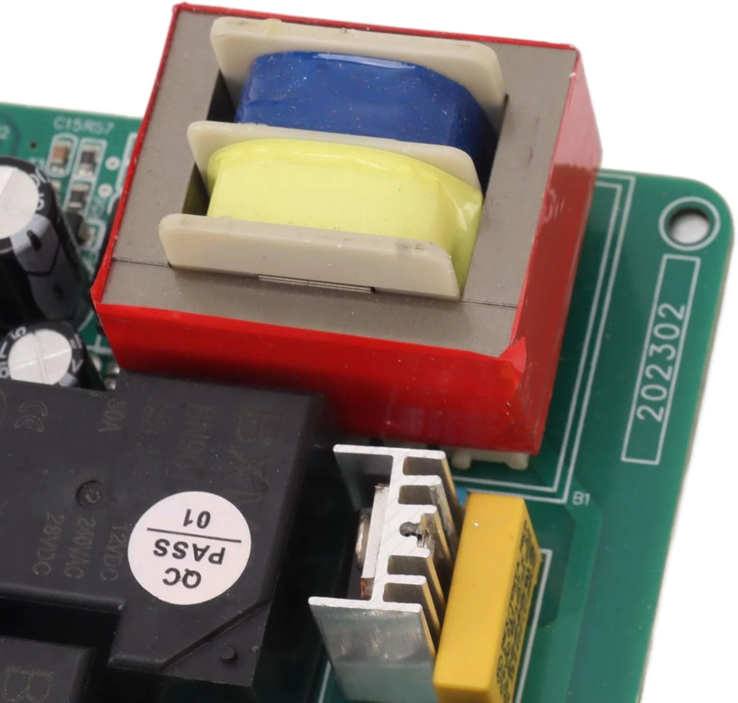 برد کنترل موتور درب کشویی Eacam، برد مدار موتور درب برقی با نشانگر LED به همراه کنترل از راه دور، ضد تداخل، عملکرد تاخیر 100 ثانیه ای برای نصب سوئیچ داخلی