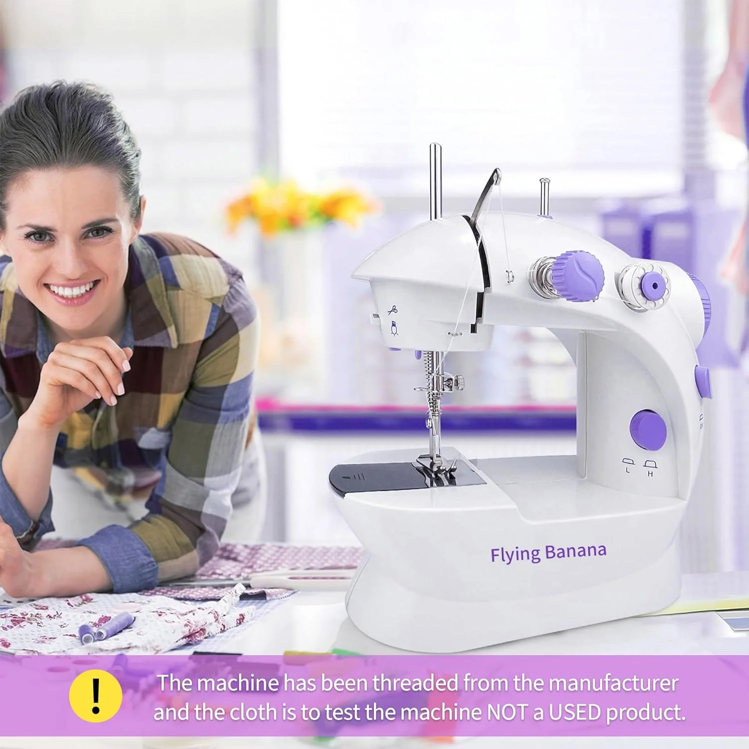 چرخ خیاطی کوچک برای مبتدیان - Maquina de Coser، چرخ خیاطی اتوماتیک آسان با میز توسعه، ابزار خیاطی برقی قابل حمل خانگی با کیت خیاطی، کوچک، برای همه سنین، کودکان یا بزرگسالان چرخ خیاطی کوچک برای مبتدیان - Maquina de Coser، چرخ خیاطی اتوماتیک آسان با میز توسعه، ابزار خیاطی برقی قابل حمل خانگی با کیت خیاطی، کوچک، برای همه سنین، کودکان یا بزرگسالان