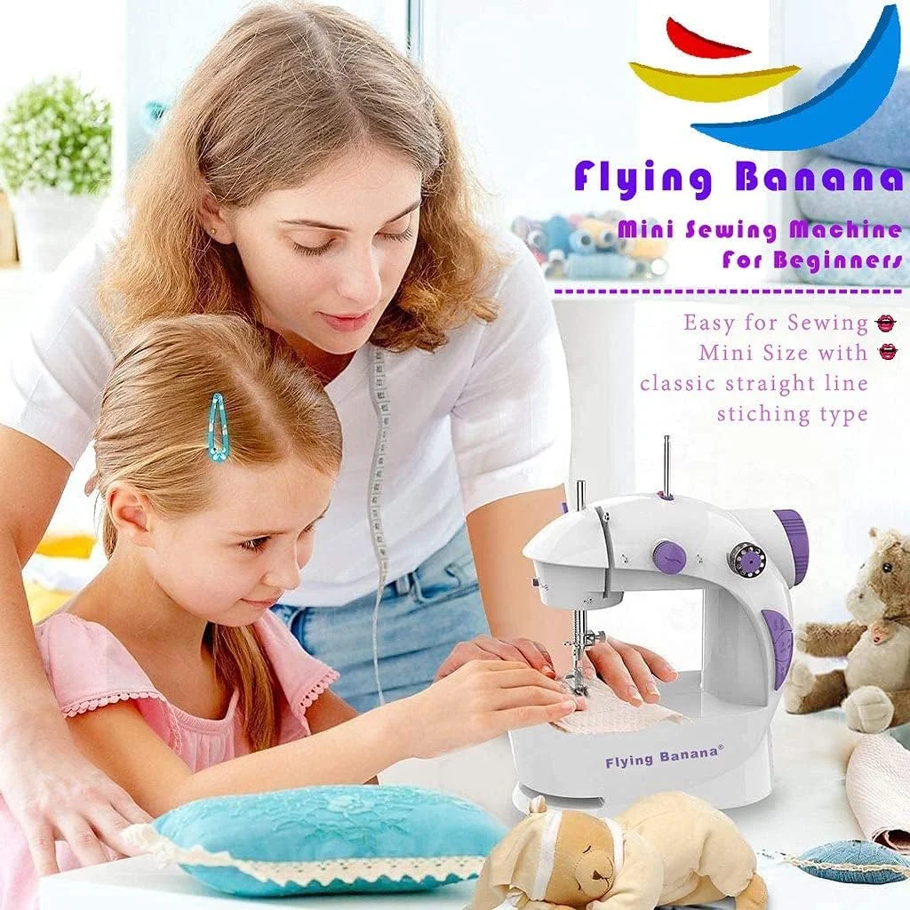 چرخ خیاطی کوچک برای مبتدیان - Maquina de Coser، چرخ خیاطی اتوماتیک آسان با میز توسعه، ابزار خیاطی برقی قابل حمل خانگی با کیت خیاطی، کوچک، برای همه سنین، کودکان یا بزرگسالان چرخ خیاطی کوچک برای مبتدیان - Maquina de Coser، چرخ خیاطی اتوماتیک آسان با میز توسعه، ابزار خیاطی برقی قابل حمل خانگی با کیت خیاطی، کوچک، برای همه سنین، کودکان یا بزرگسالان