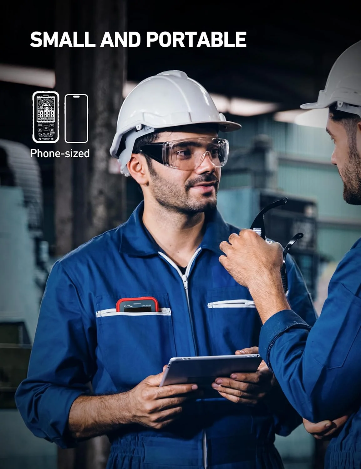 مولتی متر دیجیتال AstroAI با 10000 شمارنده، TRMS، محدوده خودکار، صفحه نمایش LCD رنگی، ولت متر، اندازه گیری سریع و دقیق ولتاژ، جریان، مقاومت آمپر، پیوستگی، چرخه وظیفه، ظرفیت خازنی، دما مولتی متر دیجیتال AstroAI با 10000 شمارنده، TRMS، محدوده خودکار، صفحه نمایش LCD رنگی، ولت متر، اندازه گیری سریع و دقیق ولتاژ، جریان، مقاومت آمپر، پیوستگی، چرخه وظیفه، ظرفیت خازنی، دما