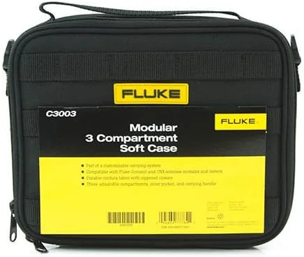 کیف نرم فلوک FLK-CNX C3003 با سه محفظه برای مولتی متر دیجیتال بی سیم