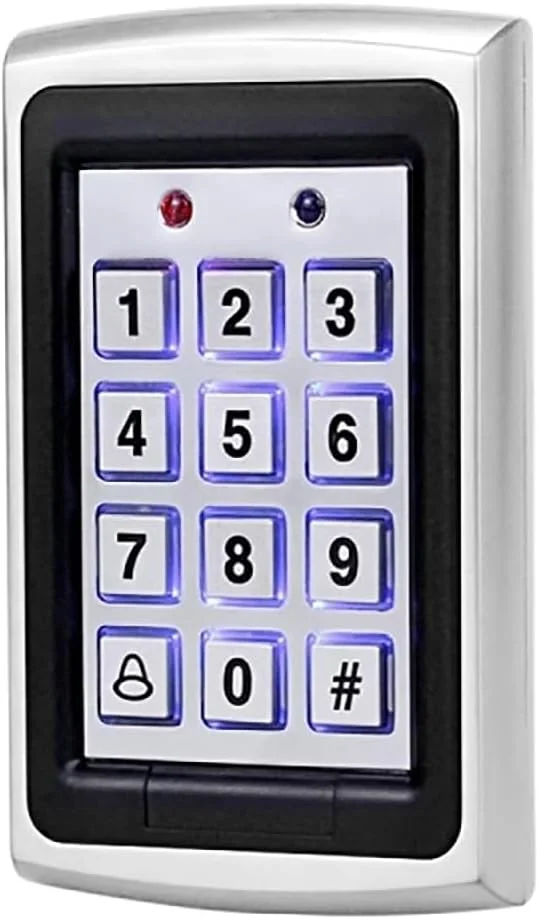 دستگاه سیستم کنترل دسترسی درب روبیک، دستگاه امنیتی کارت RFID 125Khz و کد پین دستگاه سیستم کنترل دسترسی درب روبیک، دستگاه امنیتی کارت RFID 125Khz و کد پین