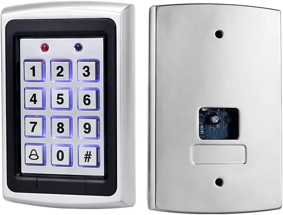 دستگاه سیستم کنترل دسترسی درب روبیک، دستگاه امنیتی کارت RFID 125Khz و کد پین